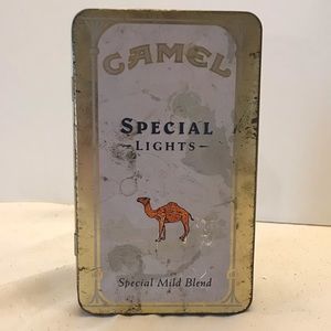 Vintage Camel cigarette tin